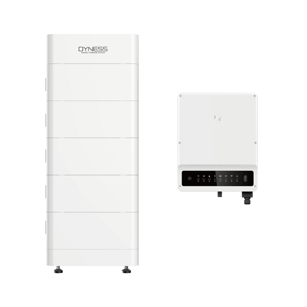 Thuisbatterij Dyness Tower 2.0 T17 met 16,8 kWh GoodWe Omvormer - Nordzon