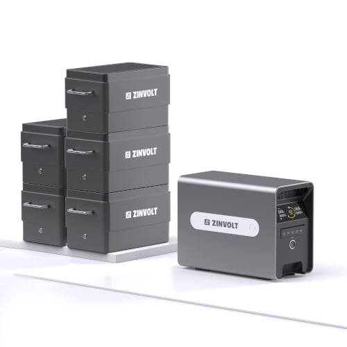 ZinVolt Thuisbatterij & Powerstation 1kWh 2000W - Demo